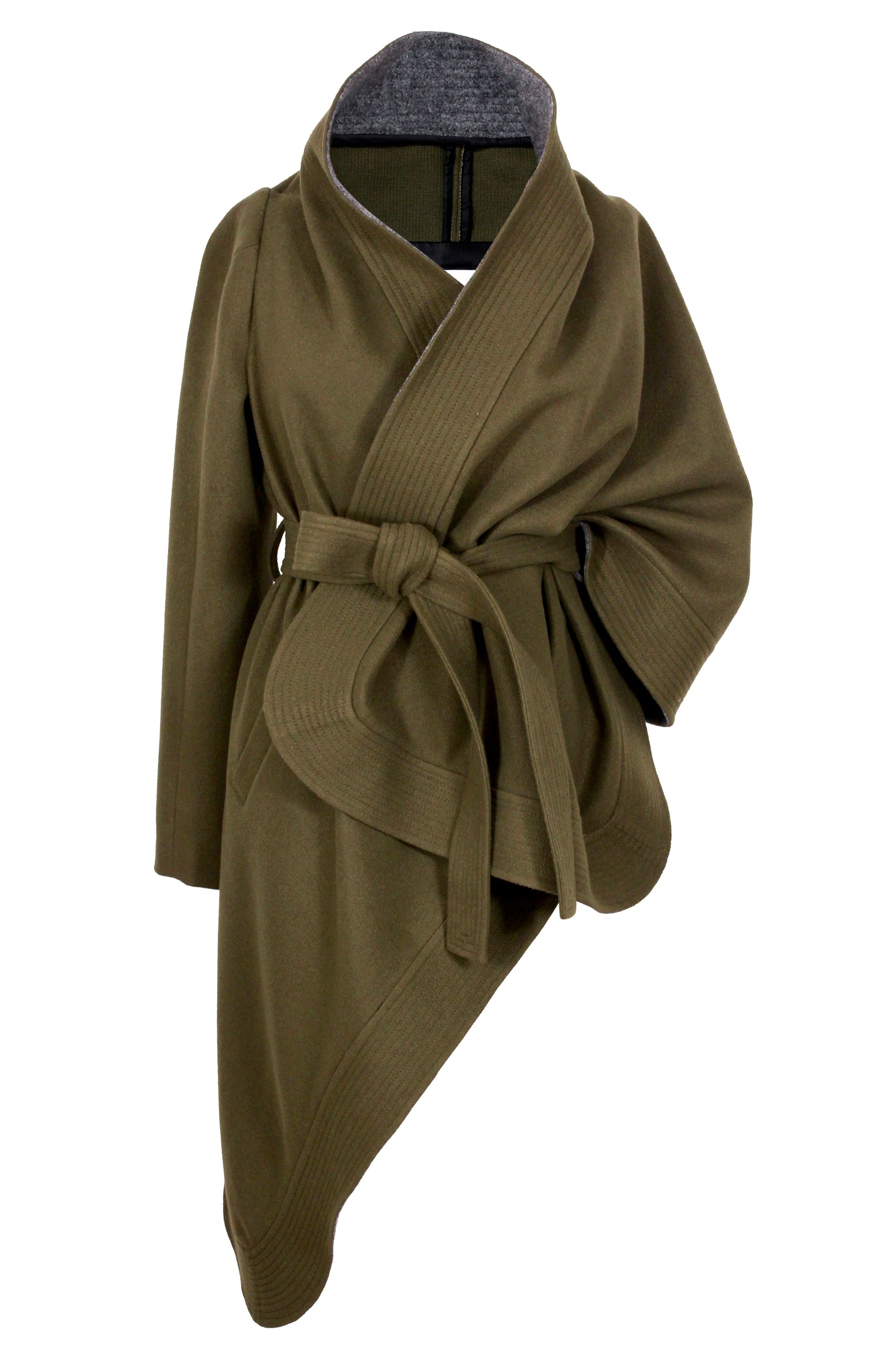Asymmetric One Sleeve Cape