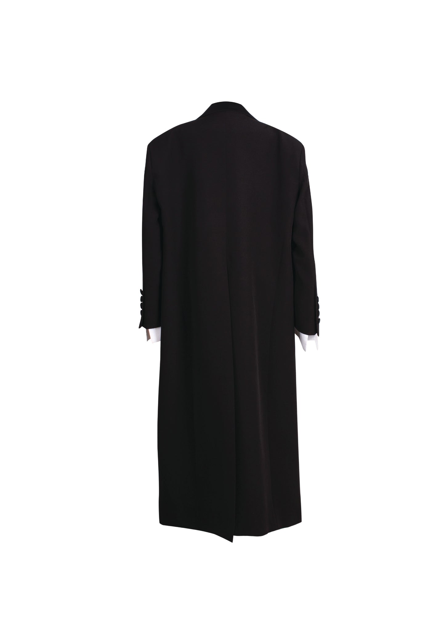 Oversized peak lapel Coat