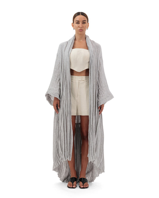 Linen mesh kimono- release 3