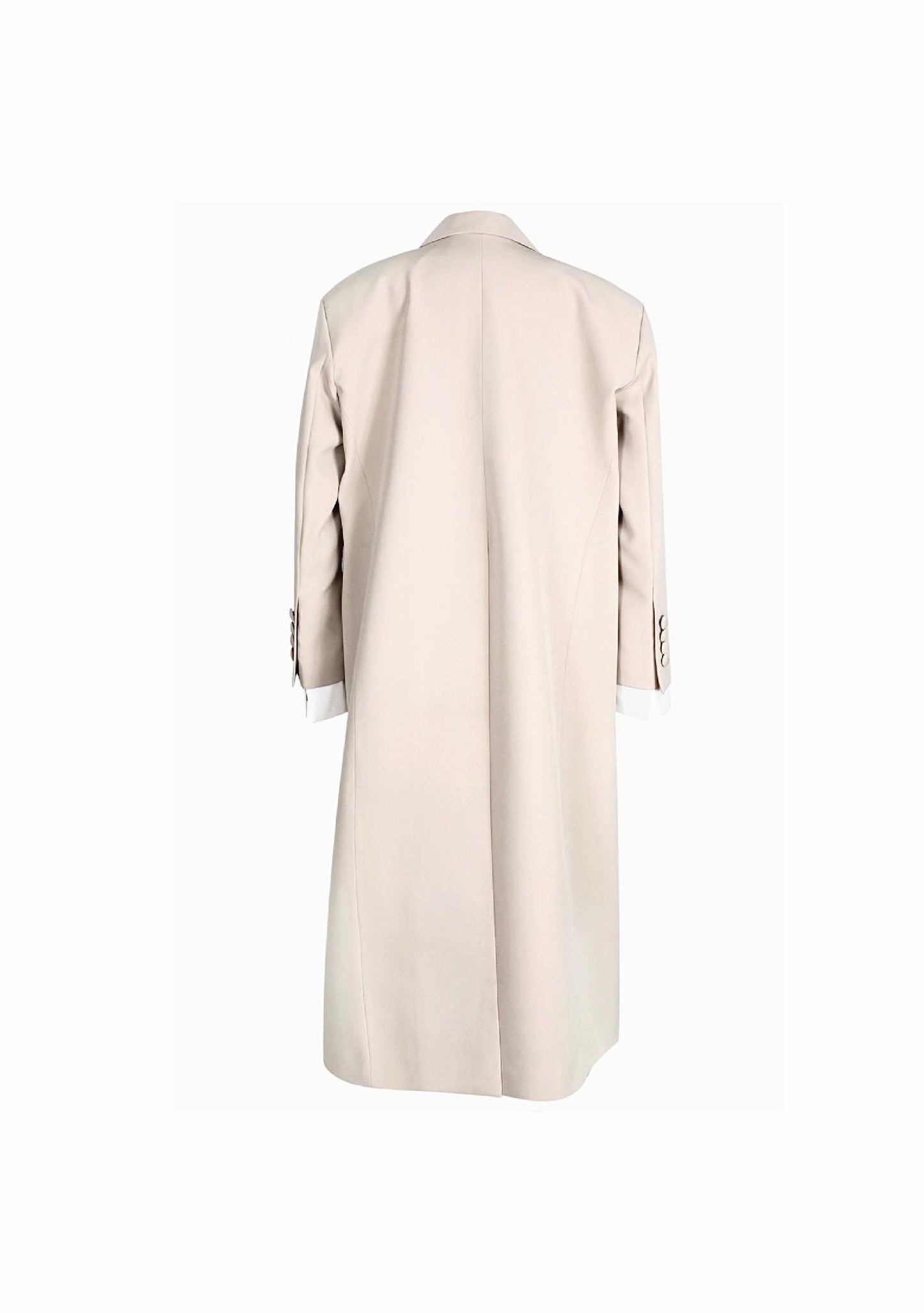 Oversized peak lapel Coat