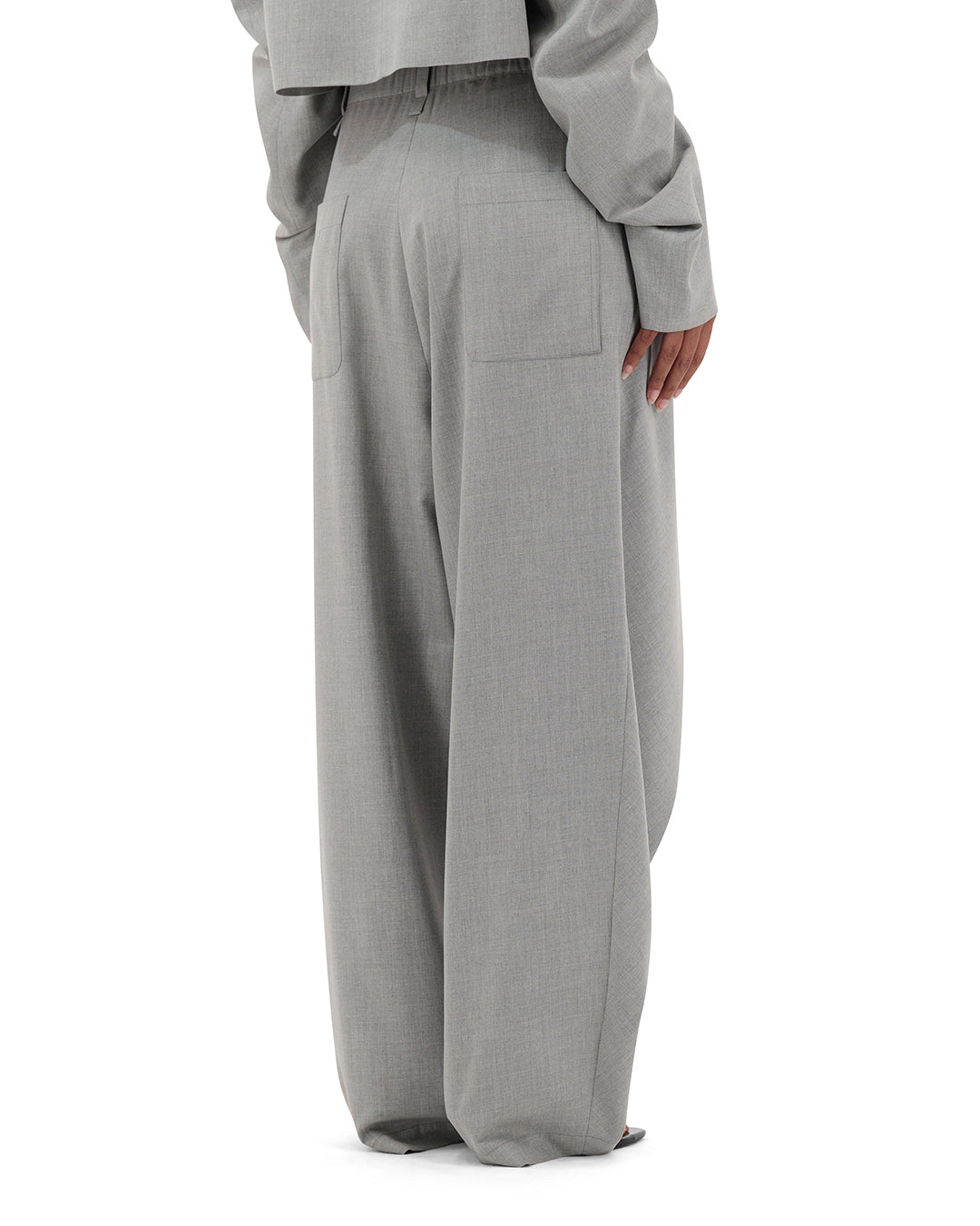 Sculpted front pants