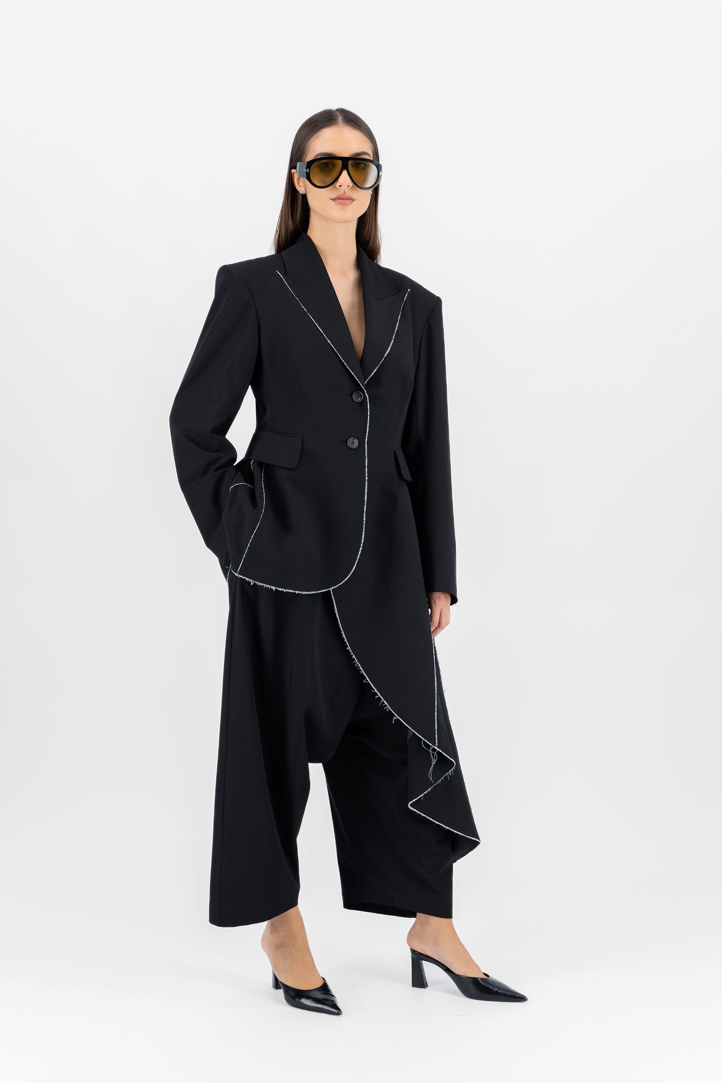 Engineered volume pants