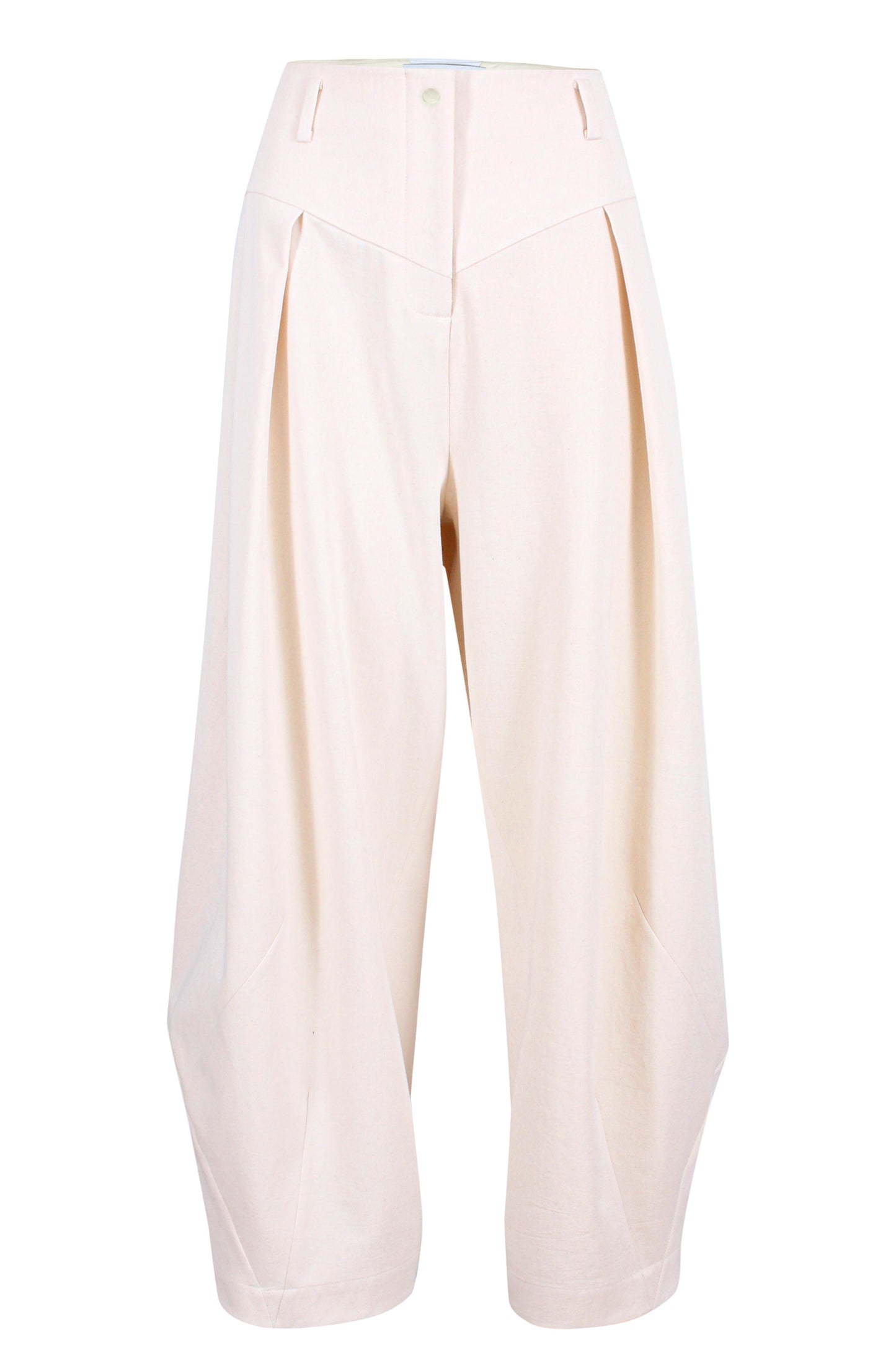 Engineered arched pants