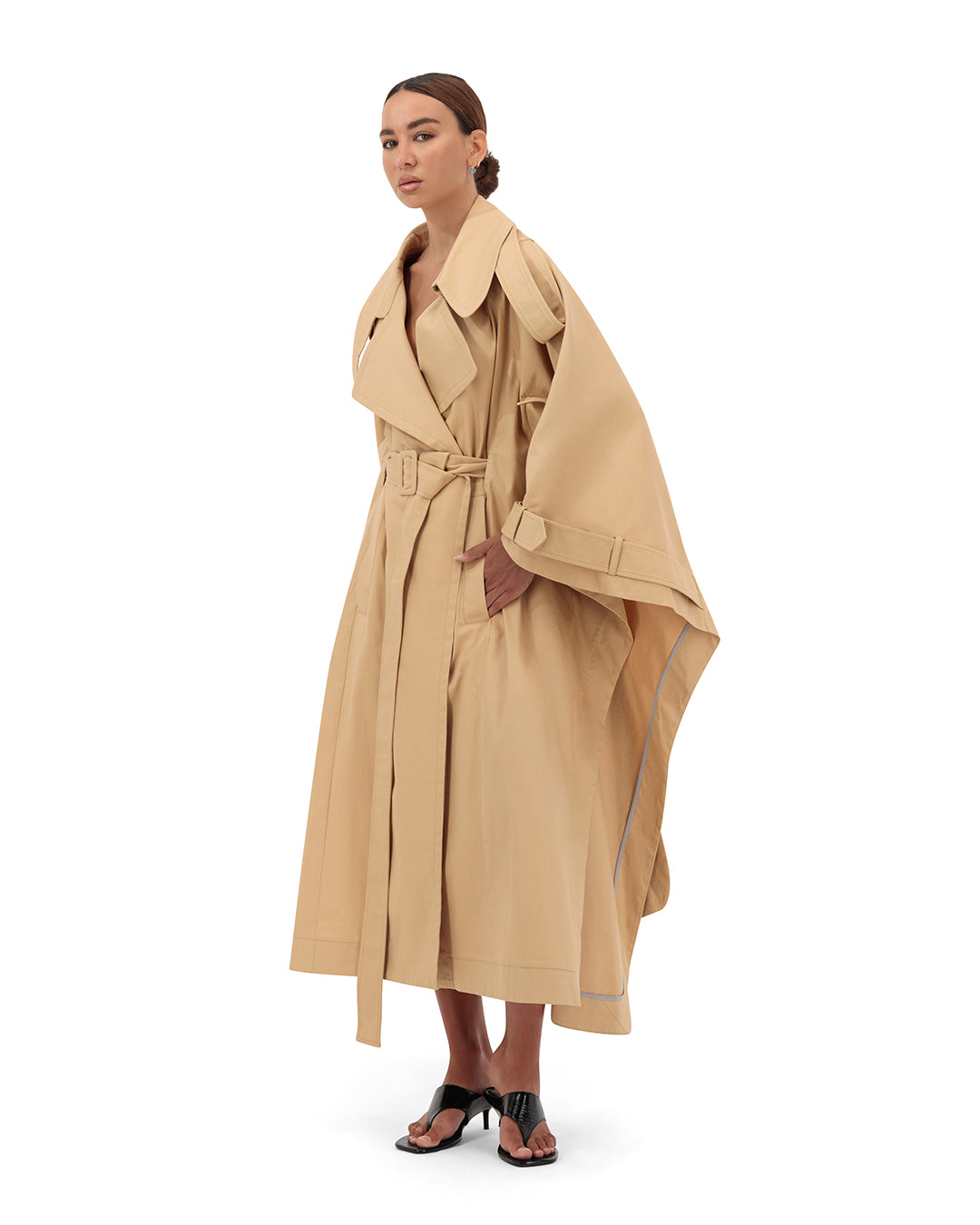 Deconstructed Trench Cape