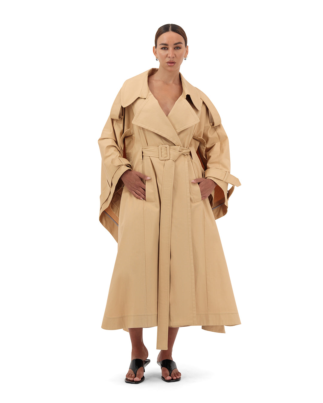 Deconstructed Trench Cape