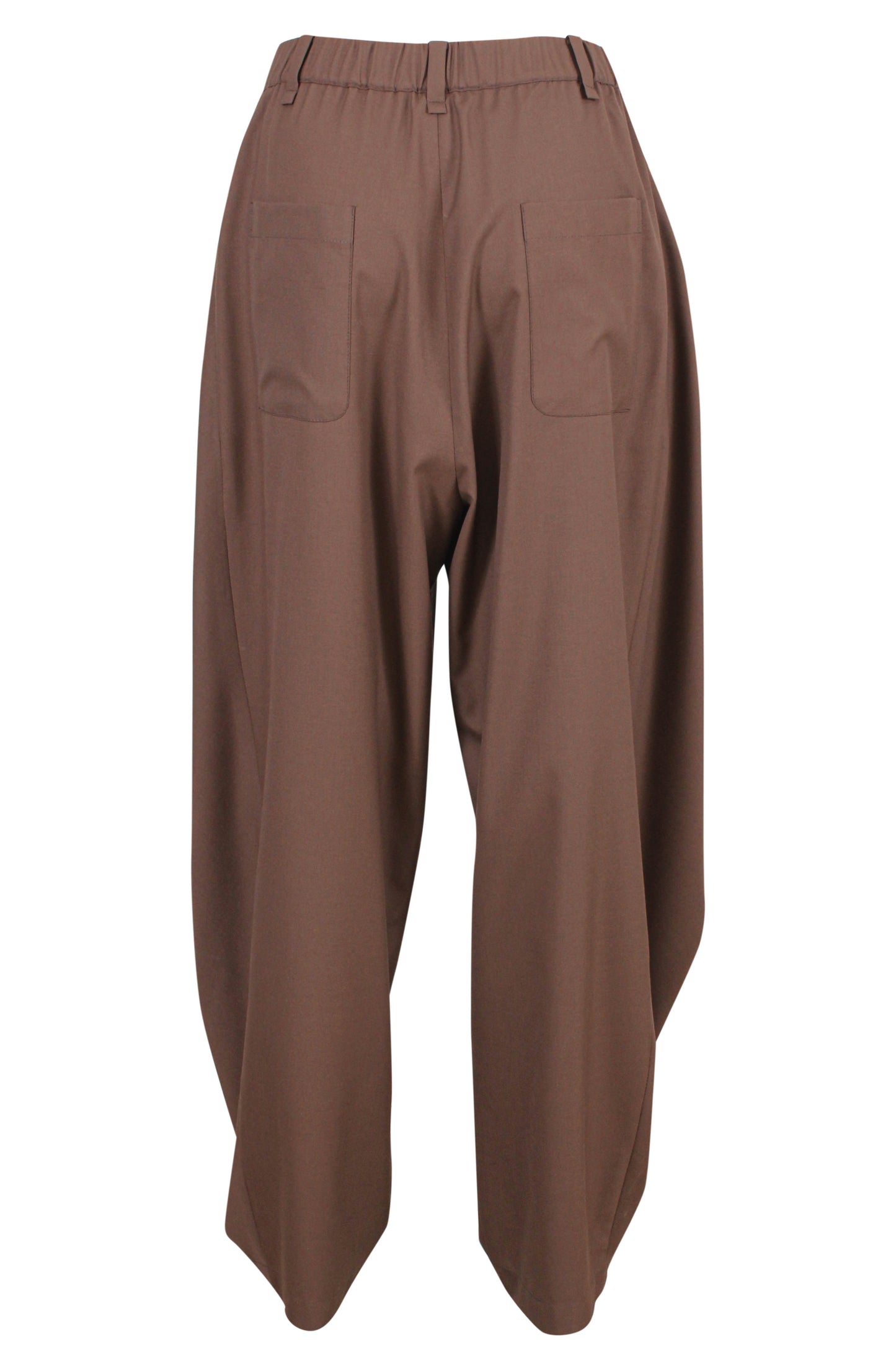 Sculpted front pants