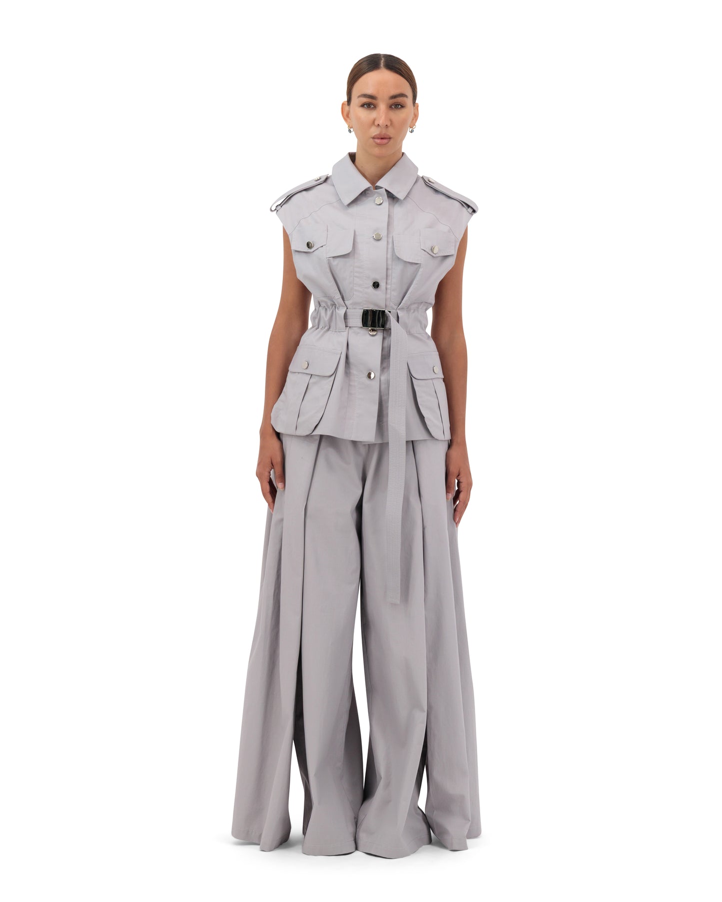Military backless vest