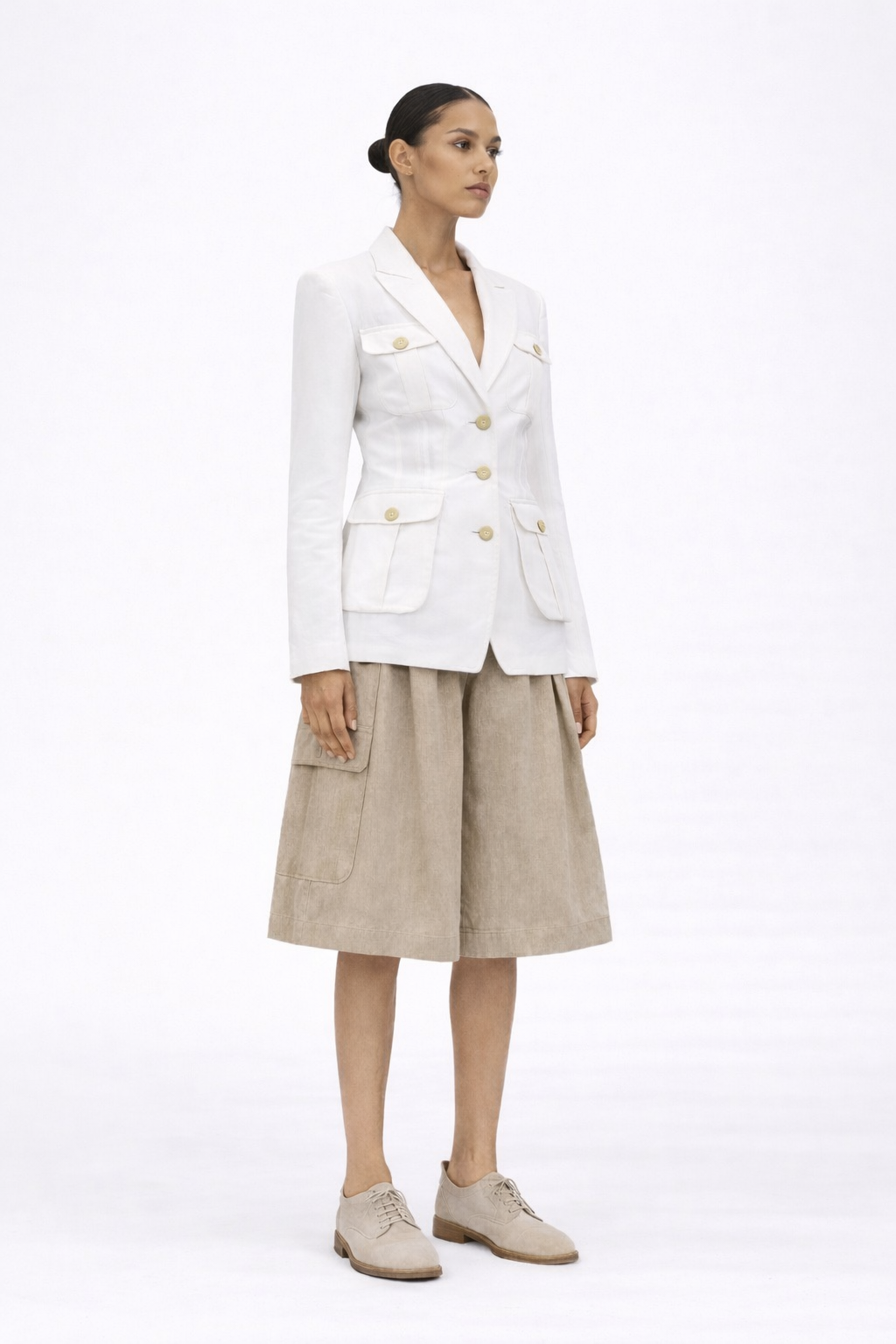 Safari linen jacket