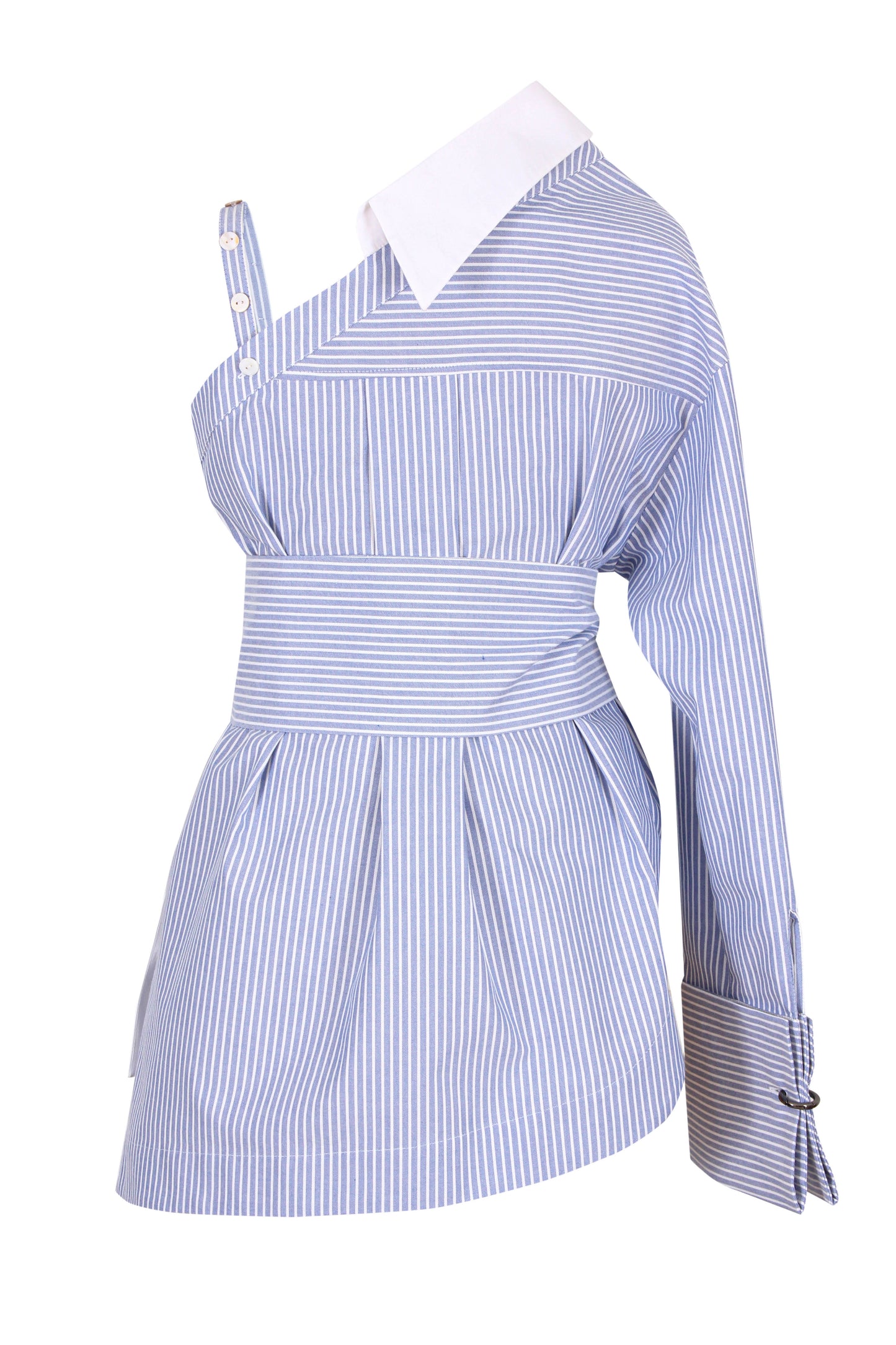 Deconstructed One sleeve shirt