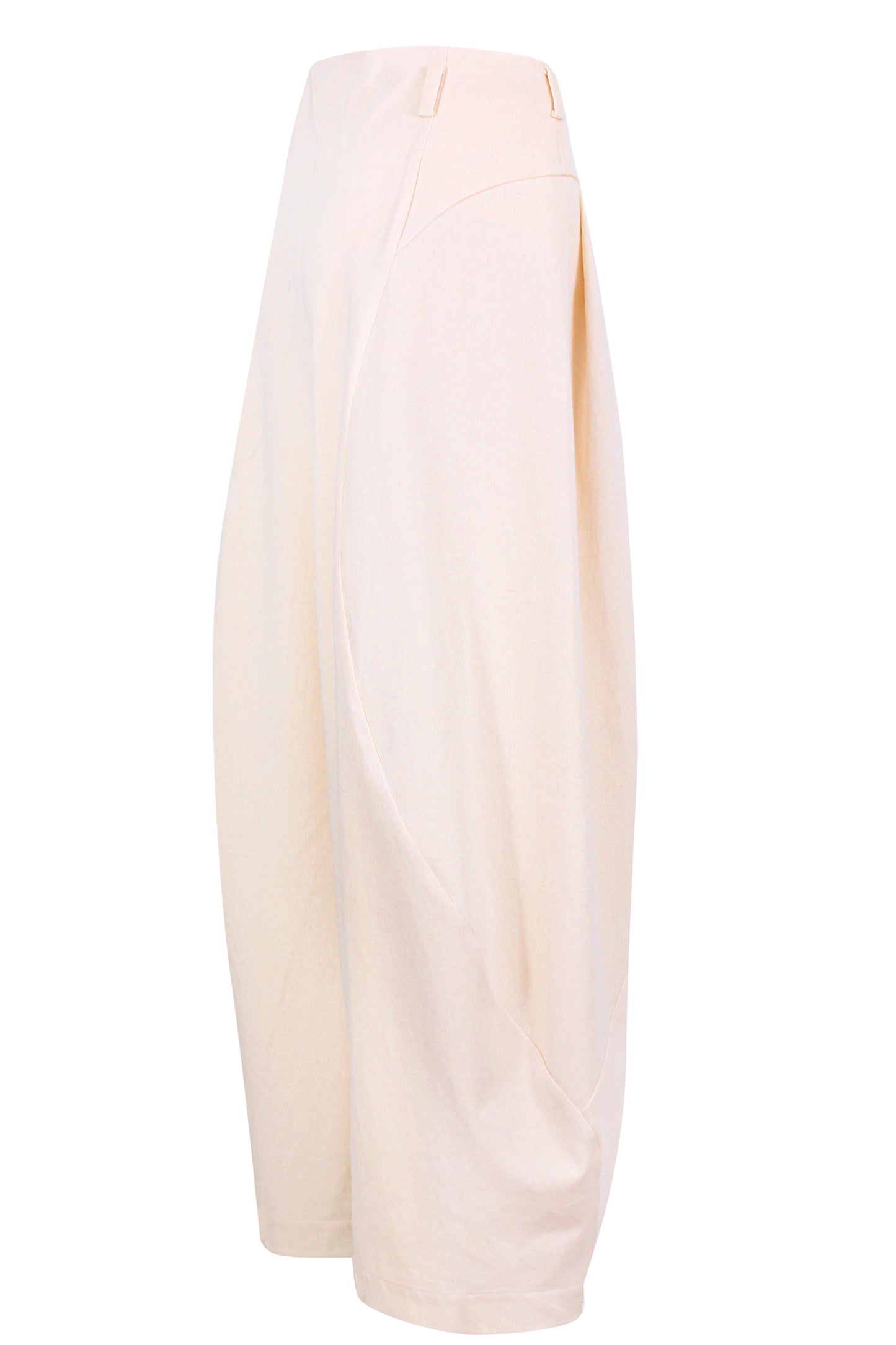 Engineered arched pants