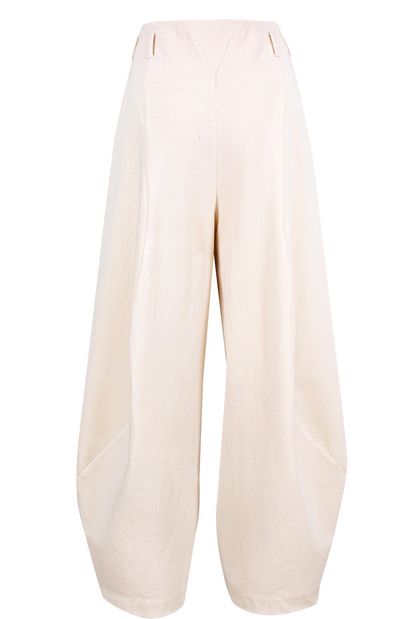Engineered arched pants