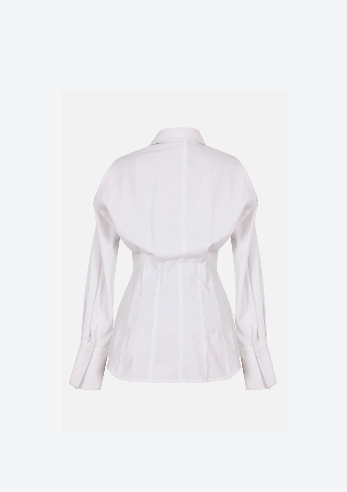 Fitted Tuxedo pleats shirt