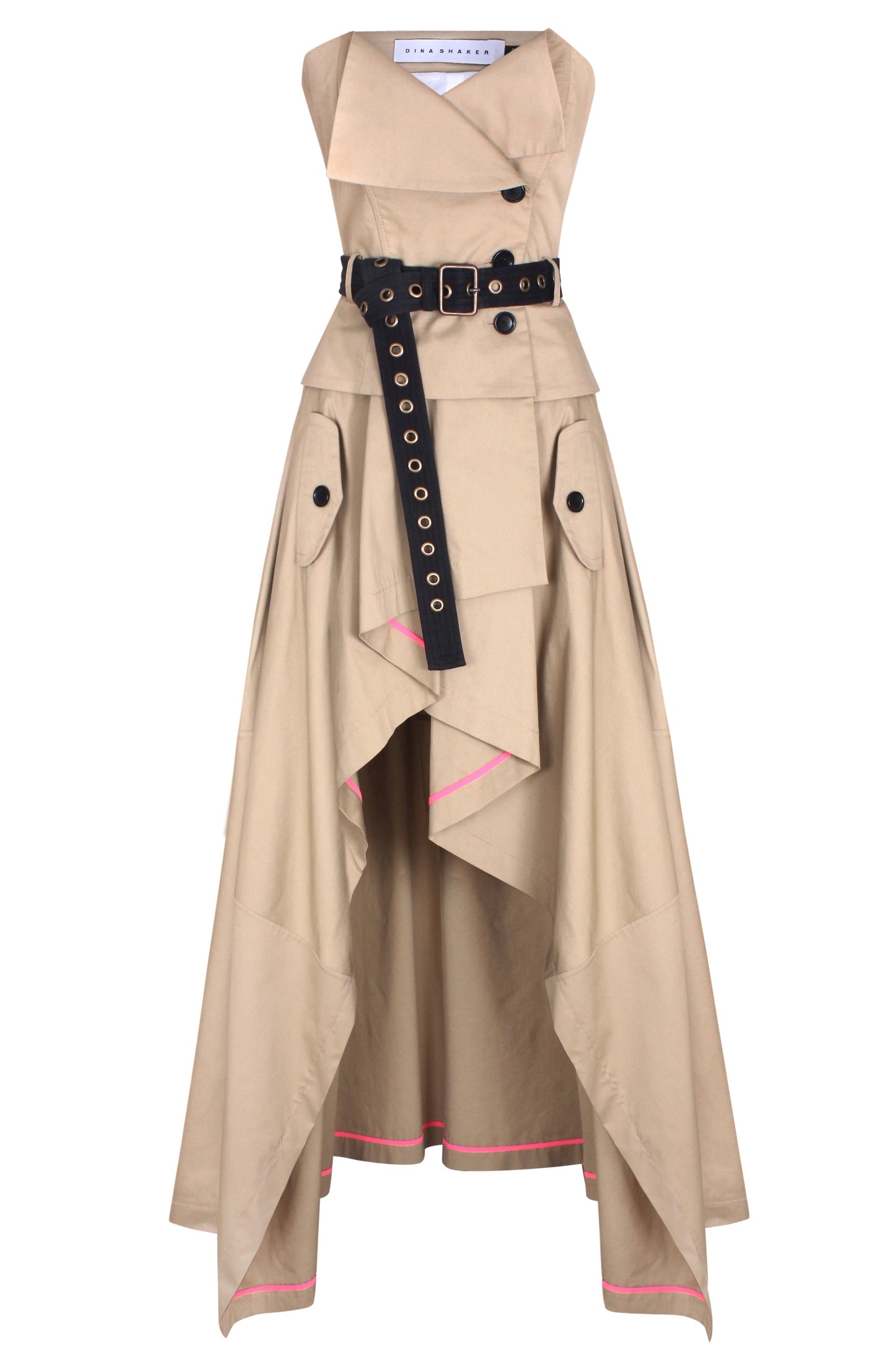 Bustier Trench Dress
