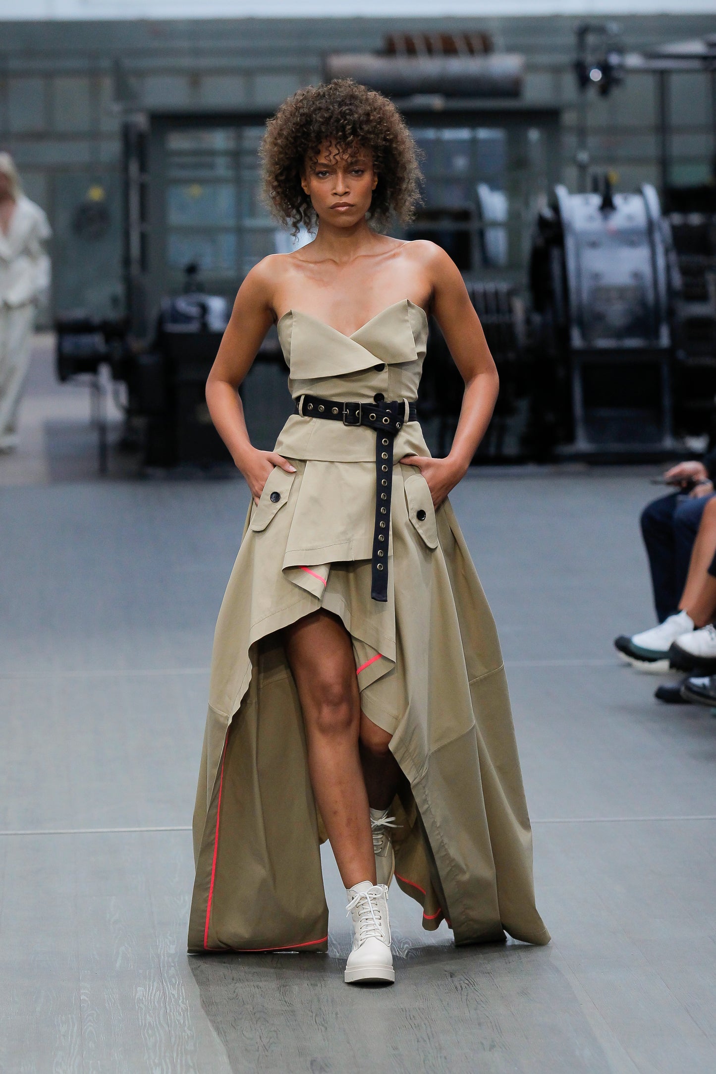 Bustier Trench Dress