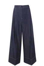 Load image into Gallery viewer, Oversized Tailored Denim Pants
