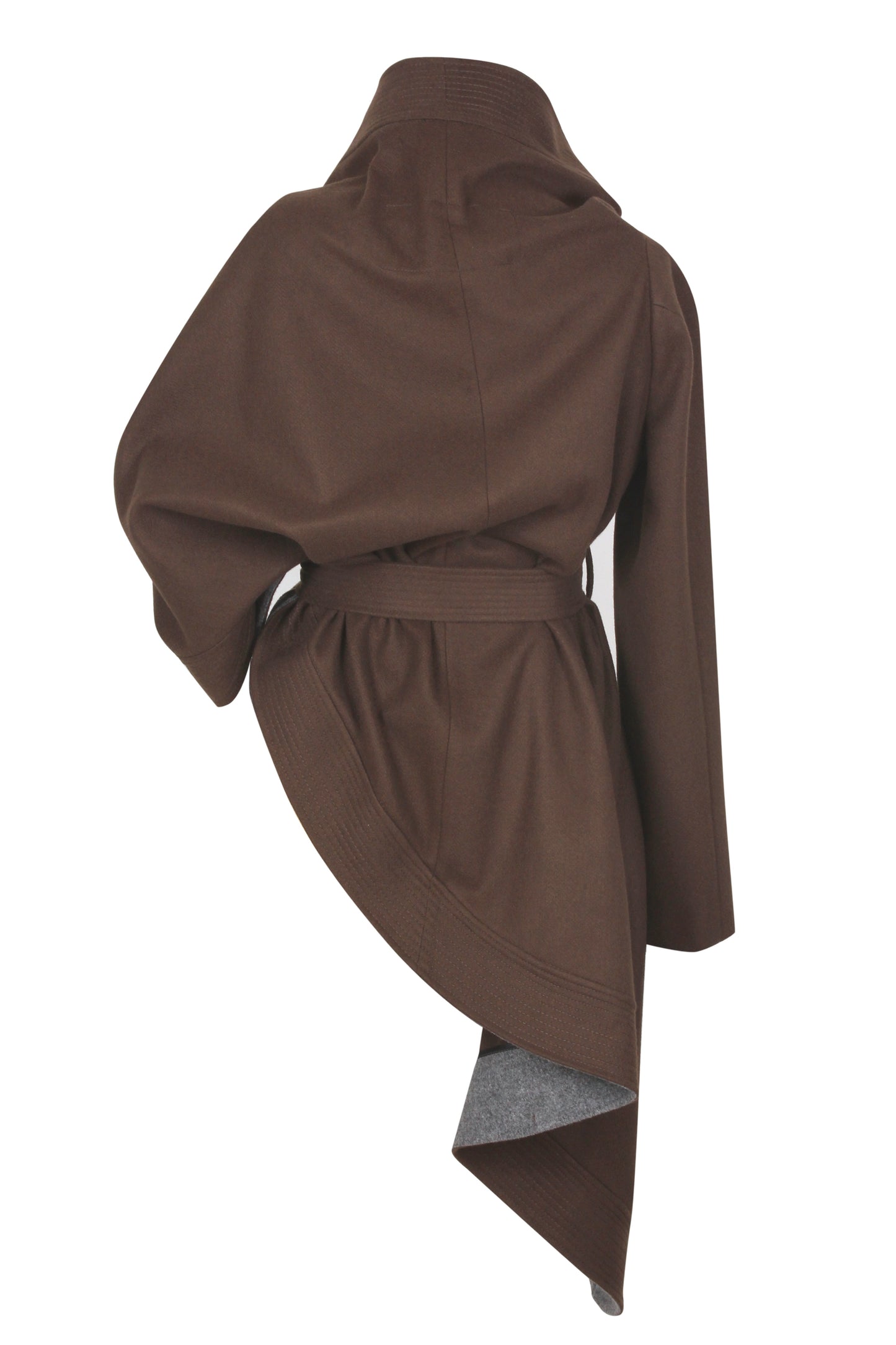Asymmetric One Sleeve Cape