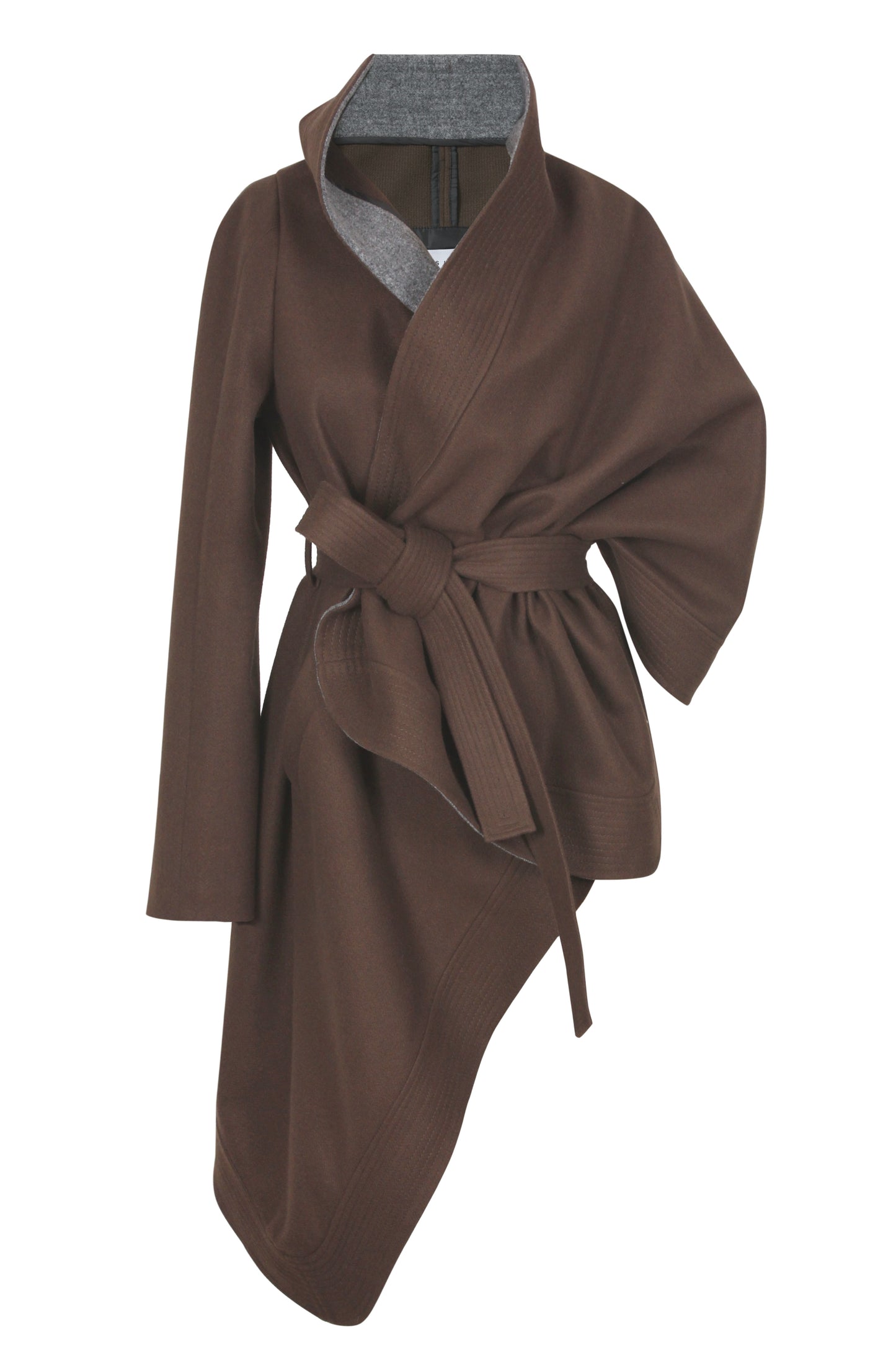 Asymmetric One Sleeve Cape