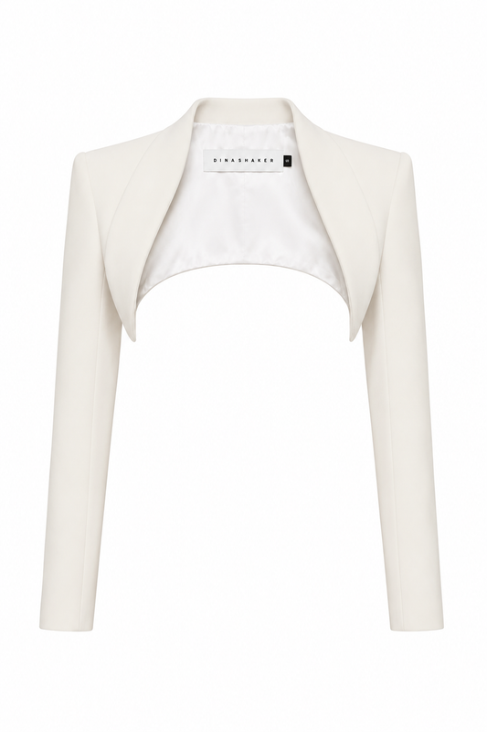 Structured Oval Back Bolero