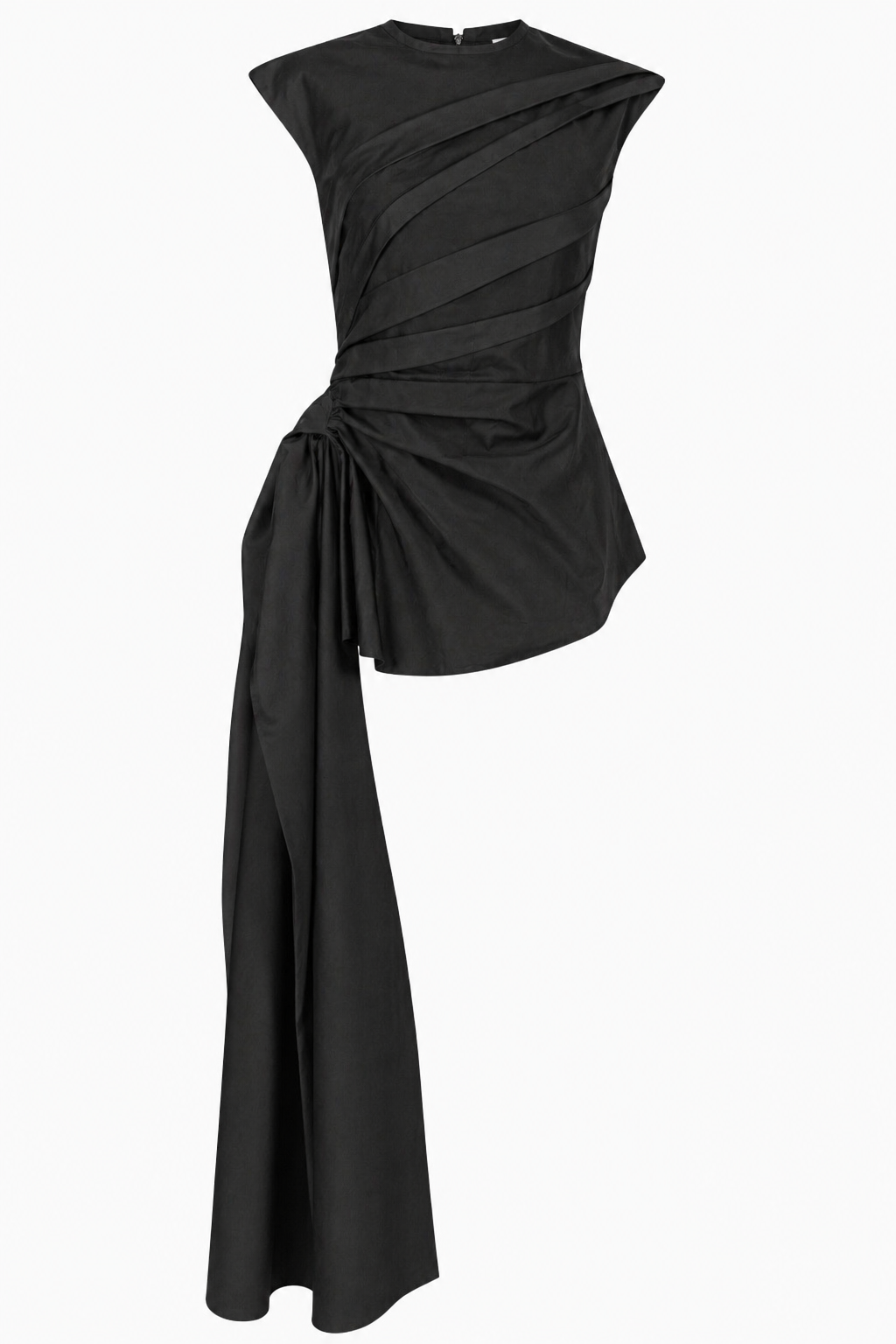 Side sculpted sleeveless top