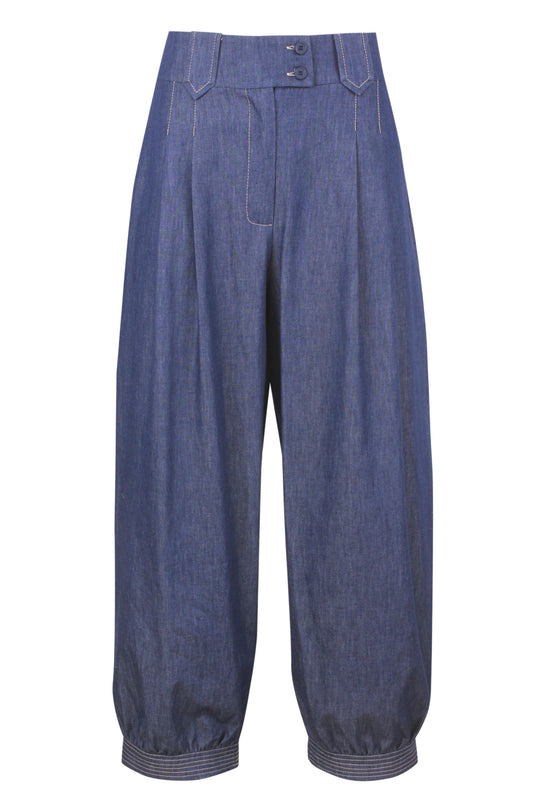 Ballon utility denim Pants