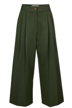 Load image into Gallery viewer, Structured front pleats pants
