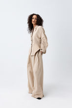 Load image into Gallery viewer, Cocoon sleeve linen jacket
