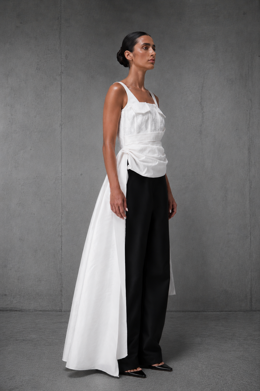 Hybrid bustier dress