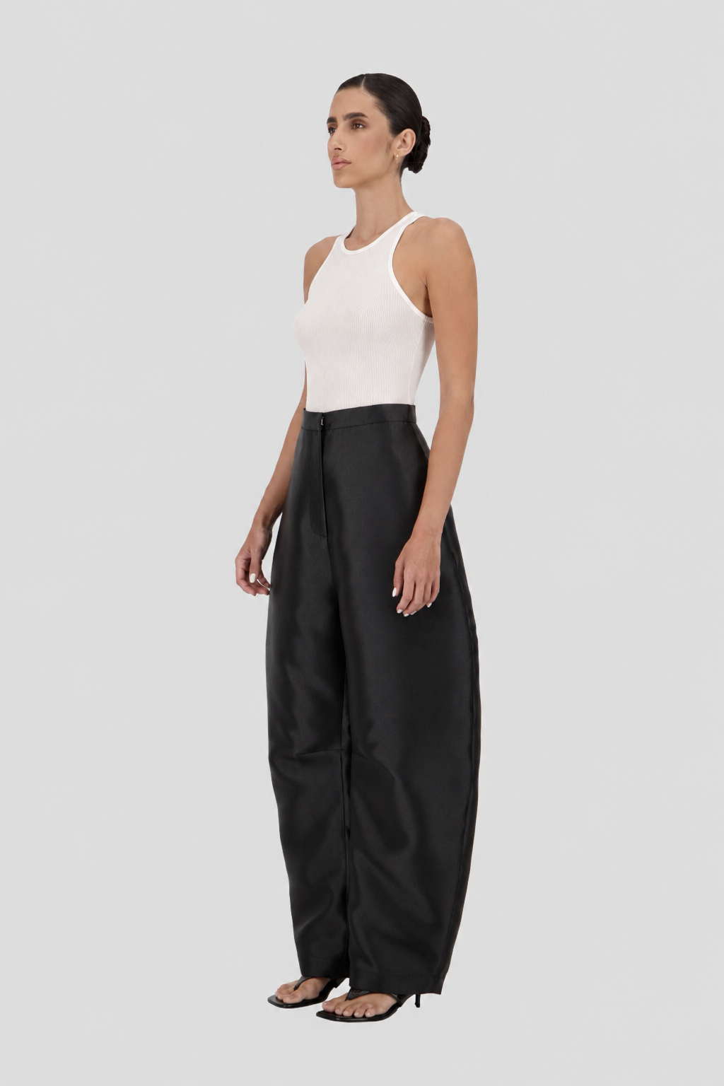 Oval cocoon pants
