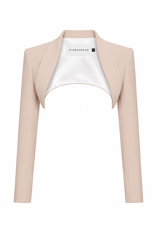 Structured Oval Back Bolero