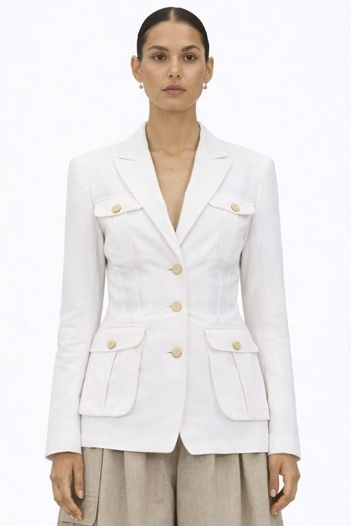 Safari linen jacket