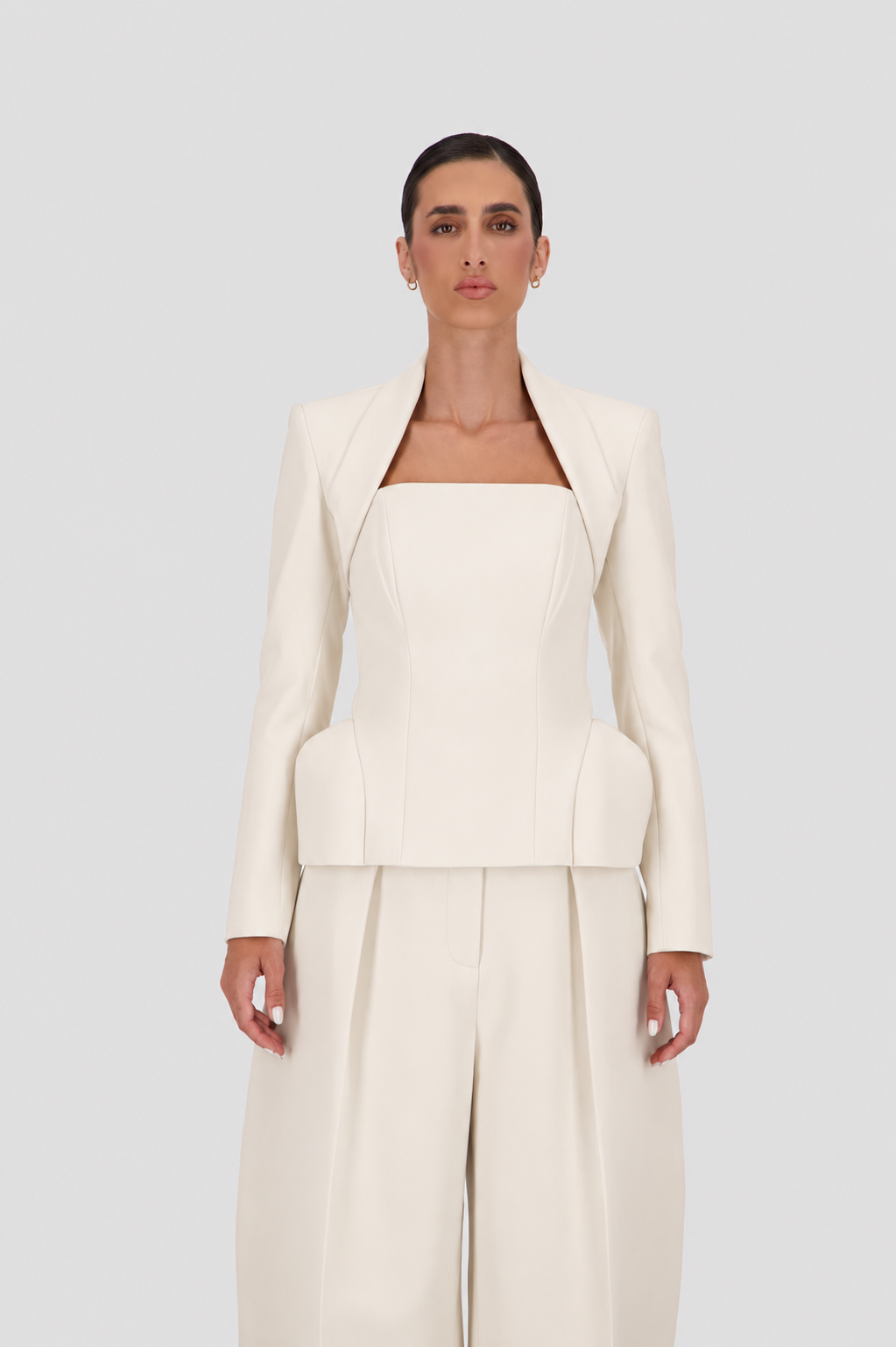 Structured Oval Back Bolero