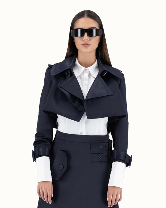 Cropped Trench Jacket - release 2