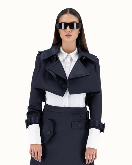 Cropped Trench Jacket - release 2