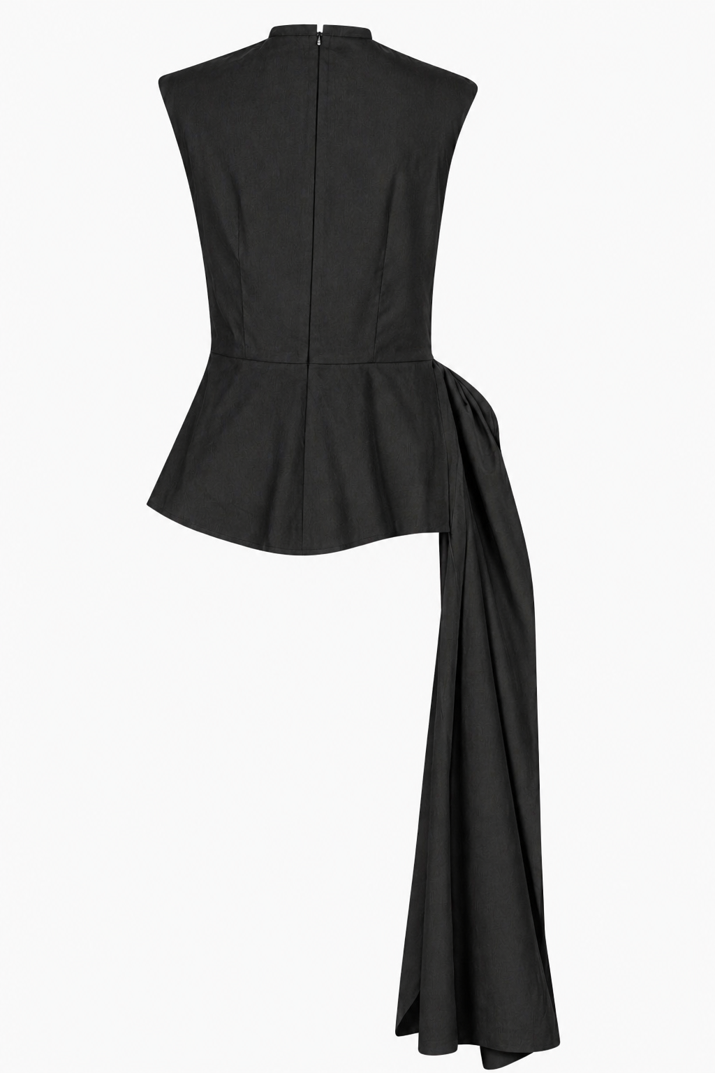 Side sculpted sleeveless top