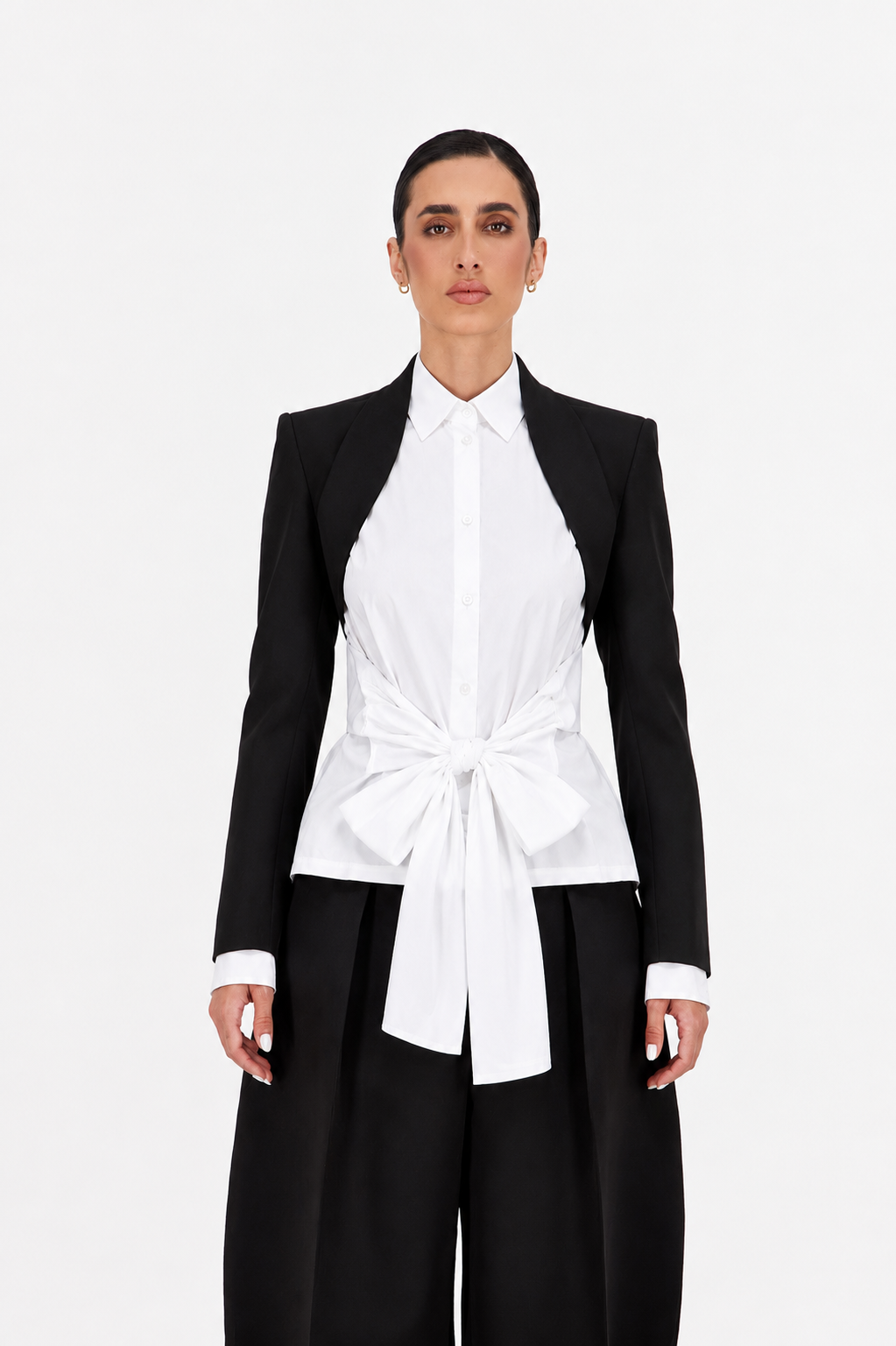 Structured Oval Back Bolero
