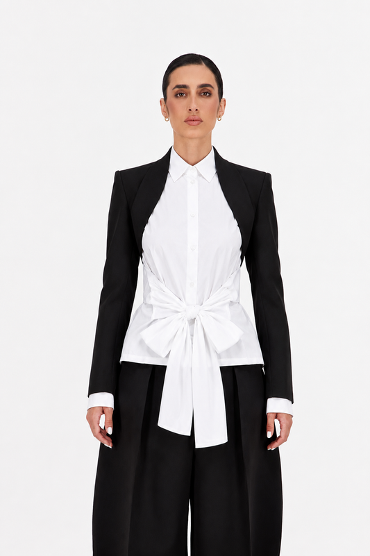 Structured Oval Back Bolero