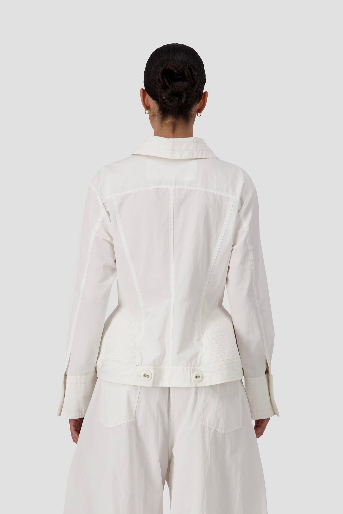 Engineered Hourglass button jacket
