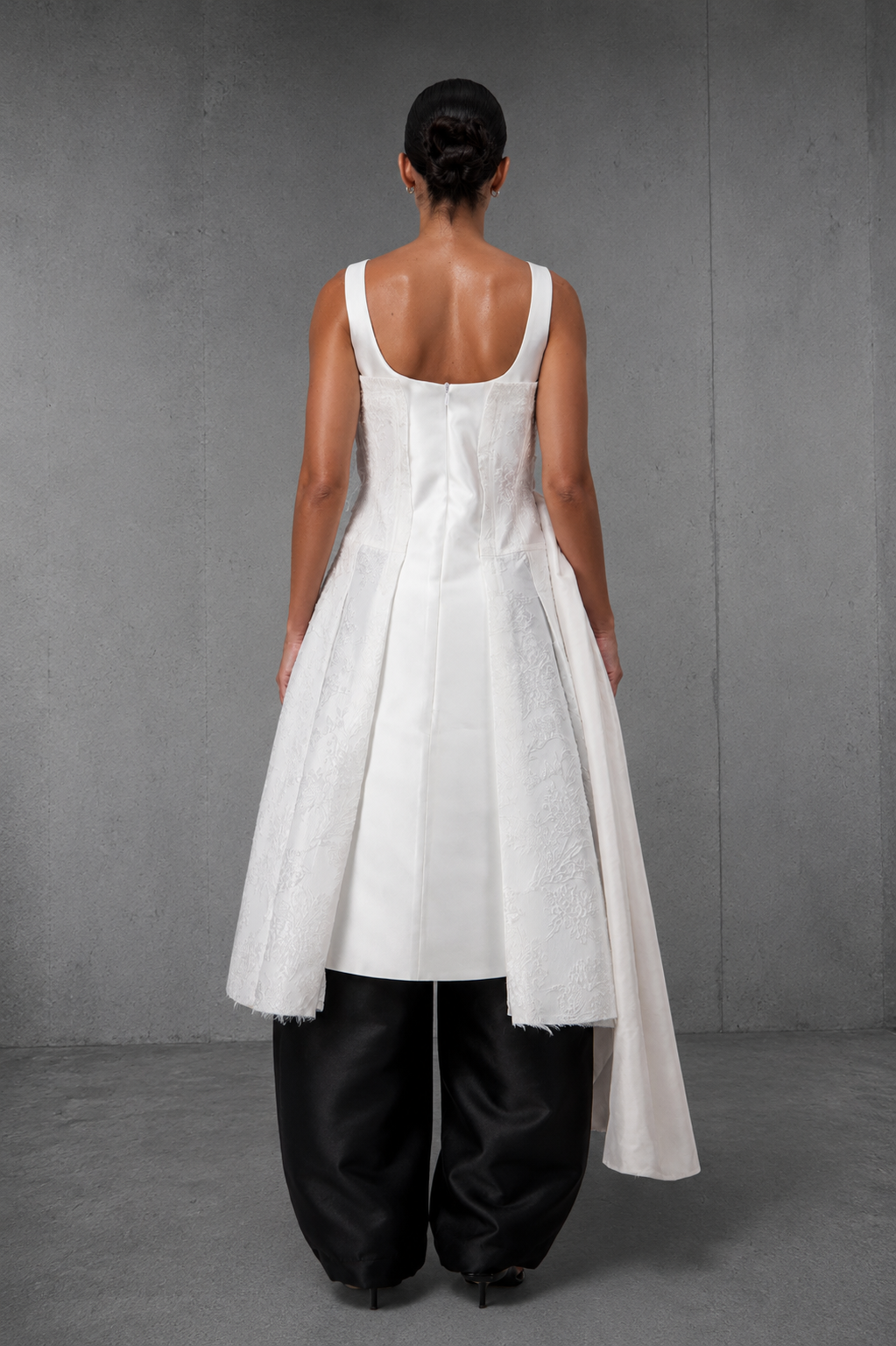 Hybrid bustier dress