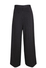 Load image into Gallery viewer, Pinstripe tailored pleats pants

