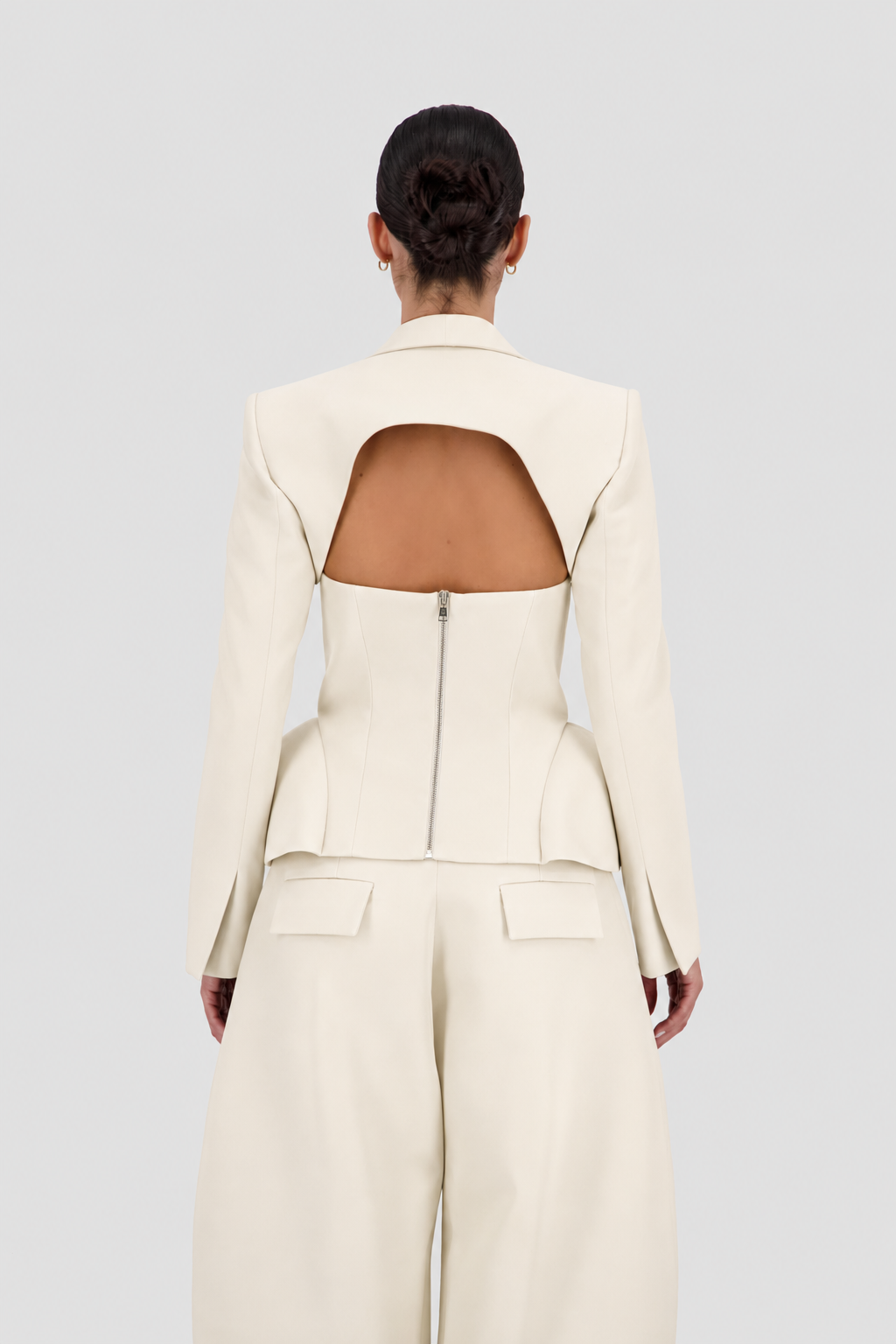 Structured Oval Back Bolero