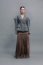 Load image into Gallery viewer, Maxi leather belts skirt
