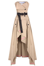 Load image into Gallery viewer, Bustier Trench Dress
