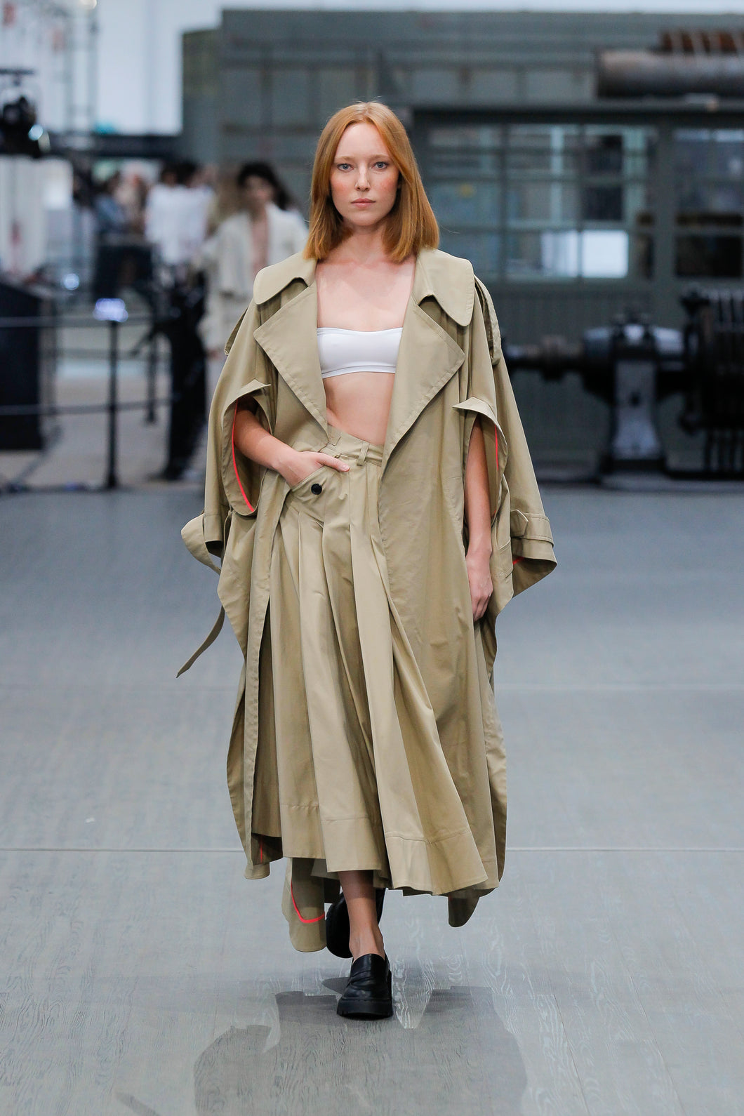 Deconstructed Trench Cape