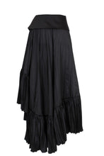 Load image into Gallery viewer, Asymmetric Wrap Pleated Skirt
