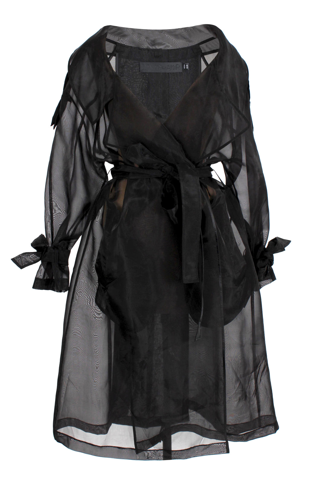 Oversized Organza Trench