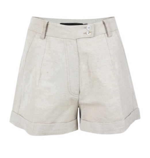 Tailored Linen Shorts