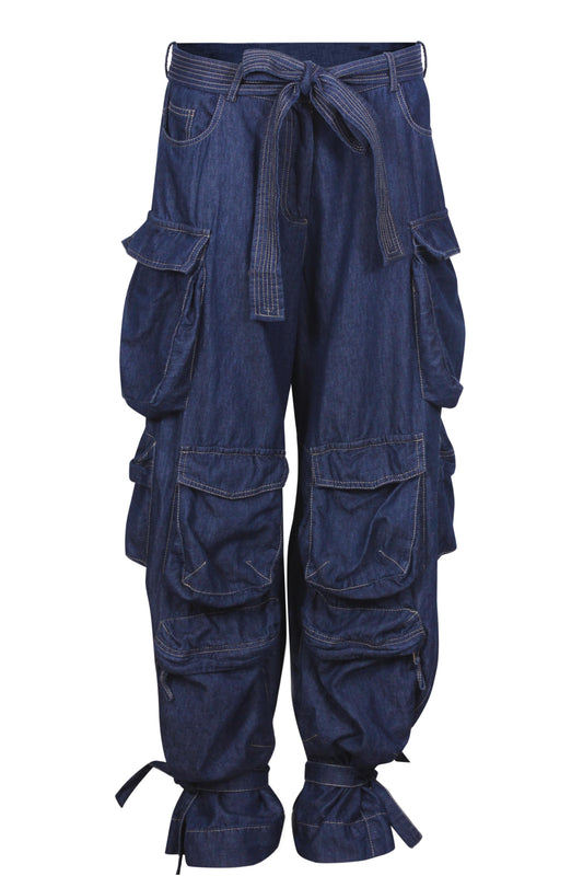 Multi pocket cargo pants